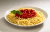 Spaghetti mit Tomatensauce