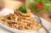 Maccheroni mit Steinpilz-Speck-Rahm