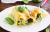 Cannelloni mit Ricotta und Spinat