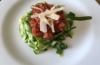 Zucchinispaghetti mit Bolognese