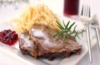 Rinderbraten in Rotwein